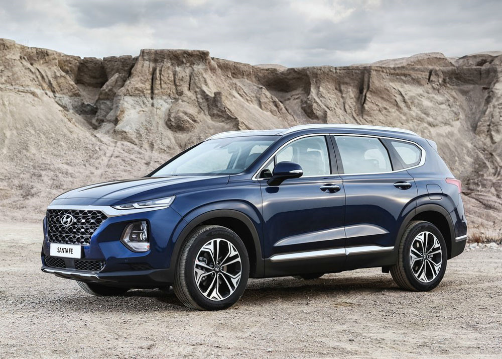 Hyundai Santafe phiên bản mới – giá bán ưu đãi